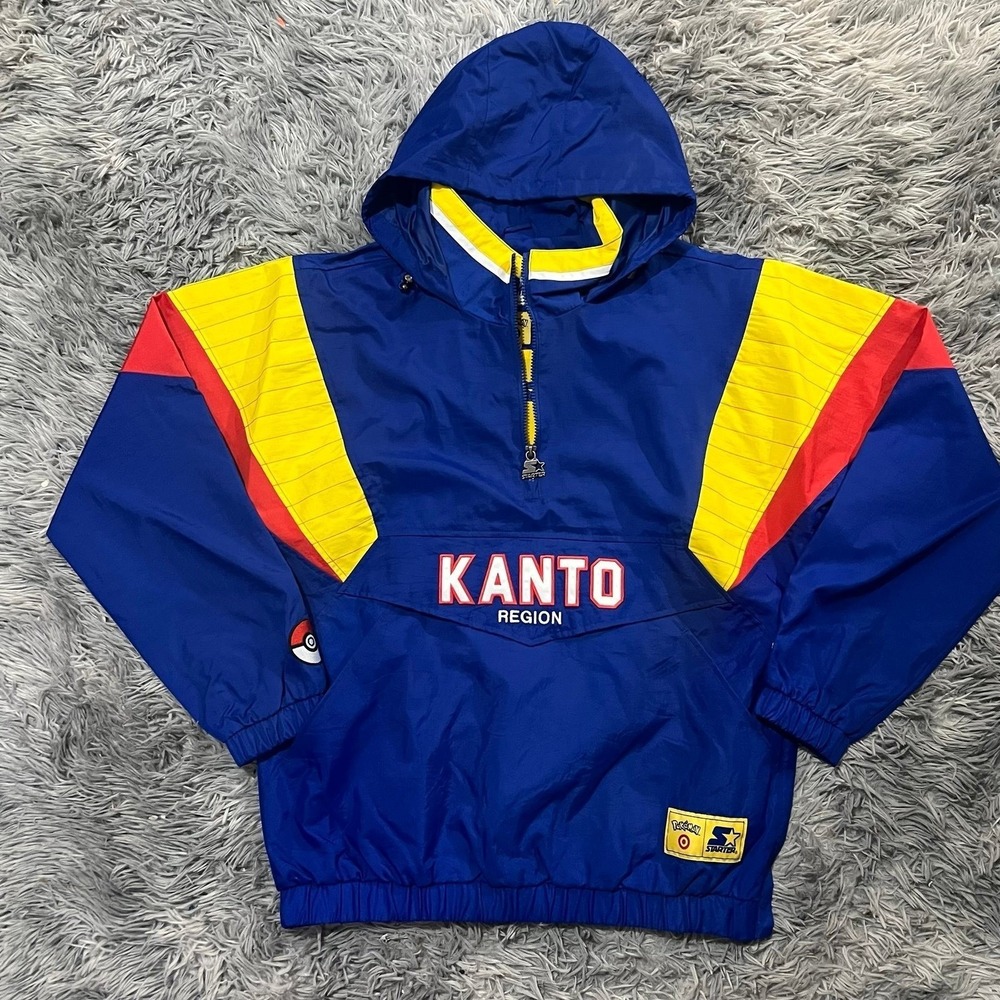 Pokémon Kanto Starter Pullover Jacket Pokemon X Target 30th Collection - MEDIUM
